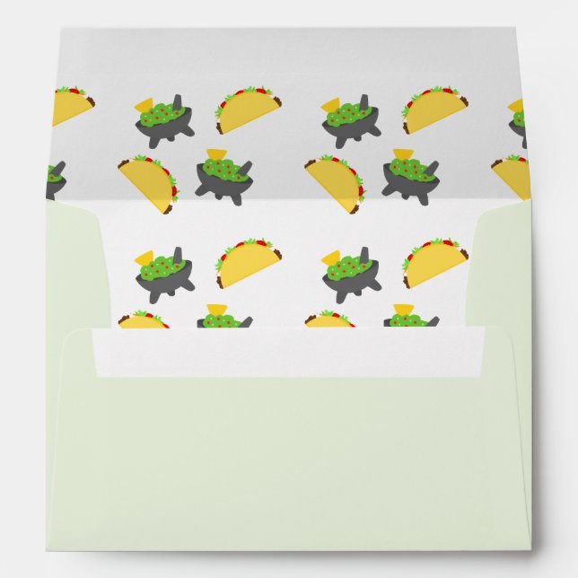 Tacos and Guacamole Envelopes (Back (Bottom))