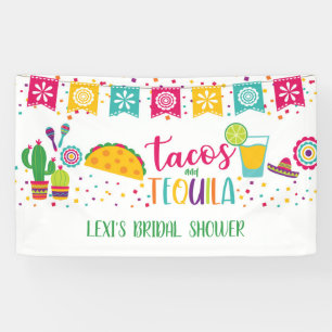Tacos and Tequila Banner - Wh