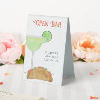 Tacos and Tequila Margarita Open Bar Wedding
