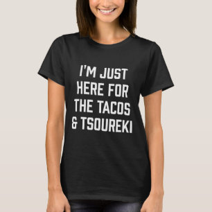 Tacos And Tsoureki Funny Cinco De Mayo Orthodox Gr T-Shirt
