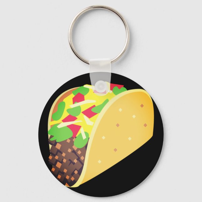 Tacos Key Ring (Front)