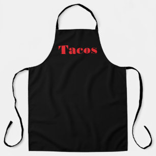 TACOS Logo  Apron