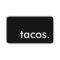 tacos. loyalty punch card