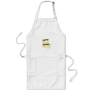 Tacos Mexican fast food makers Long Apron