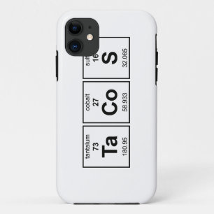 TaCoS Periodic Table iPhone 11 Case