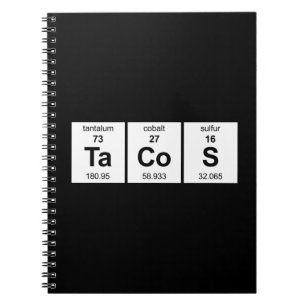 TaCoS Periodic Table Notebook