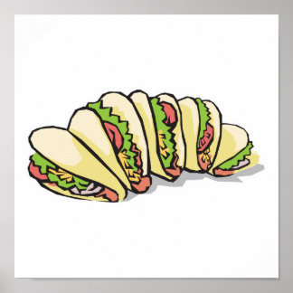 tacos poster