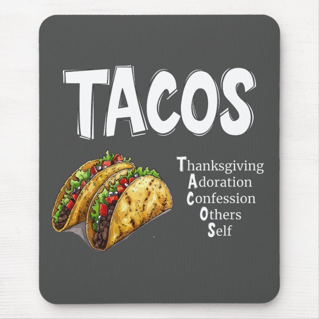 TACOS Prayer Mousepad (Front)