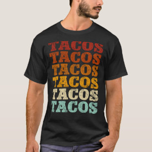 Tacos Retro Taco Tuesday Mexican Food 1 T-Shirt
