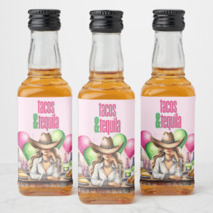Tacos Tequila Bottle Labels