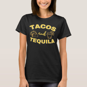 Tacos & tequila mexican holiday cinco de mayo dri T-Shirt