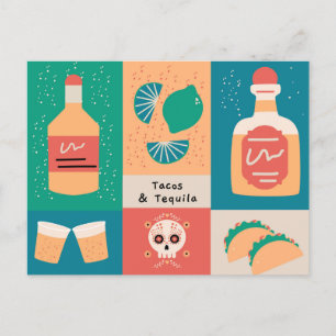 Tacos & Tequila Postcard