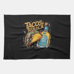 Tacos & Tequila Tea Towel