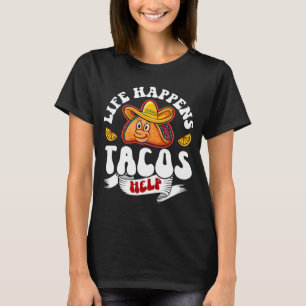 Tacos typography vector design taco vector graphic T-Shirt
