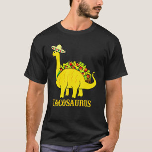 Tacosaurus Cinco De Mayo  Funny Taco Dinosaur  2 T-Shirt