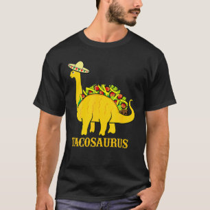 Tacosaurus Cinco De Mayo Funny Taco Dinosaur Gifts T-Shirt