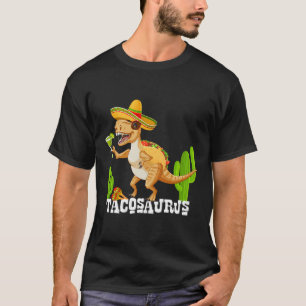 Tacosaurus Cinco De Mayo Shirt Funny Taco Dinosaur