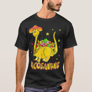 Tacosaurus Rex Dinosaur Taco Kids Cinco De Mayo Pa T-Shirt