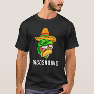 Tacosaurus Rex Dinosaur Taco Kids Cinco De Mayo Pa T-Shirt