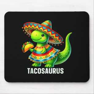 Tacosaurus taco dinosaur dino cinco de mayo boysTa Mouse Mat