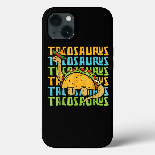 Tacosaurus Taco Saurus Cinco De Mayo Funny Taco Di Case-Mate iPhone Case (Back)
