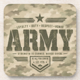 Tactical Army Design Coaster