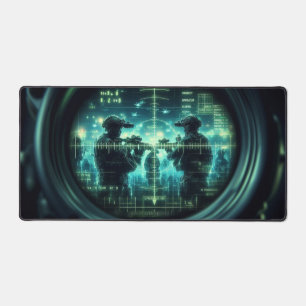 Tactical Black Ops Design Desk Mat