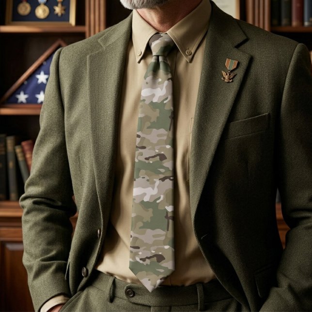 Tactical Camo Pattern Tie (Creator Uploaded)