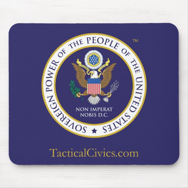 Tactical Civics mousepad (Front)