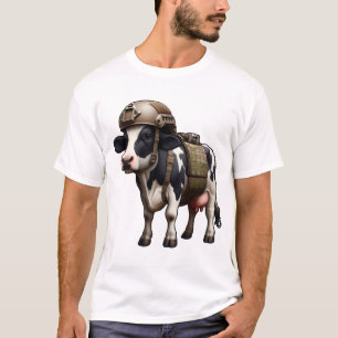 Tactical Cow  T-Shirt
