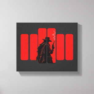 Tactical Cowboy Gunslinger Wild West Western Canvas Print