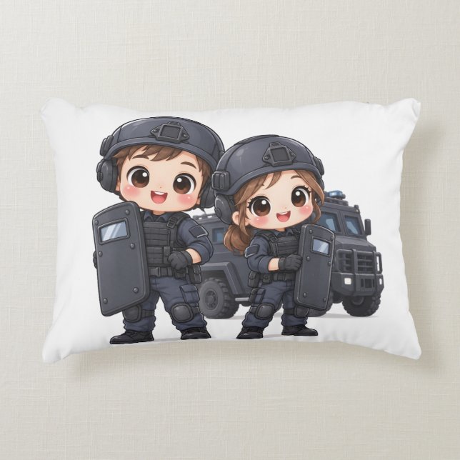 Tactical Duo Decorative Cushion (Front)
