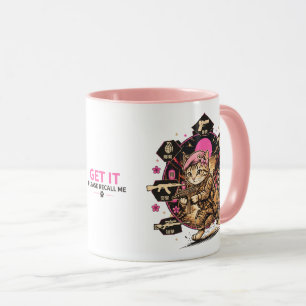 Tactical Gamer Cat Mug