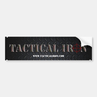 Tactical Iron Bumper Sticker