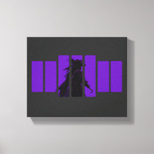 Tactical Pirate Warrior Gothic Art Canvas Print
