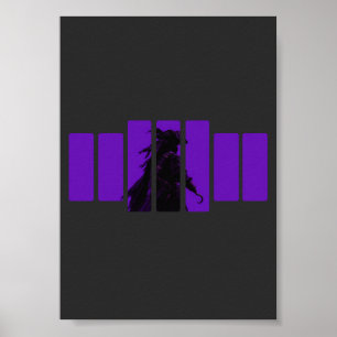 Tactical Pirate Warrior Gothic Art Poster