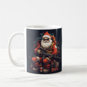 Tactical Santa Claus holiday Coffee Mug