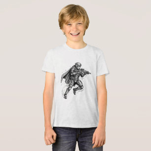 Tactical Sci Fi Commando Futurist Soldier Graphic Tri-Blend Shirt
