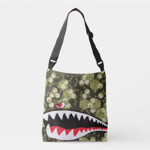 Tactical Shark Teeth Crossbody Bag