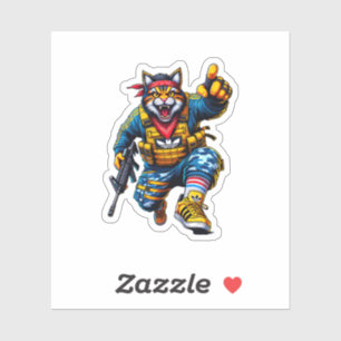  "Tactical Tabby – Armed & Furry"