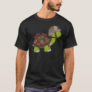Tactical Turtle Sticker T-Shirt