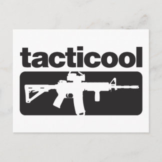 Tacticool - Black Postcard