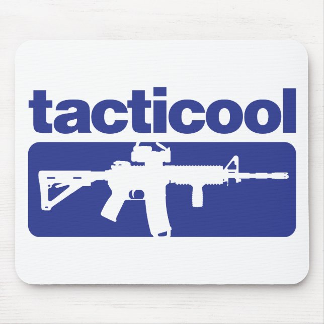 Tacticool - Blue Mouse Mat (Front)
