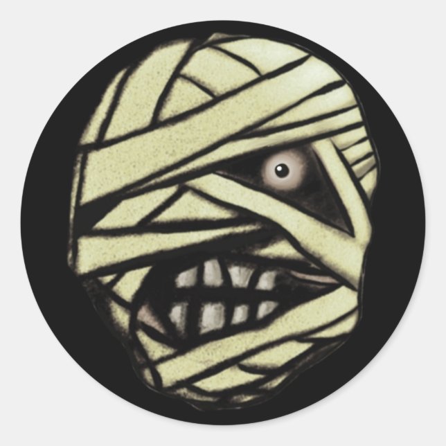 Tad Bandha the Mummy Stickers (Front)