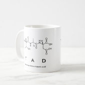 Tad peptide name mug (Front Left)
