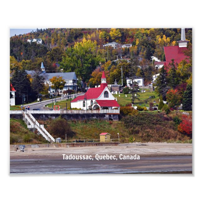 Tadoussac, Quebec, Canada Photo Print (Front)