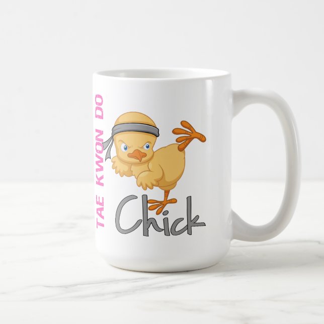 Tae Kwon Do Chick Coffee Mug (Right)