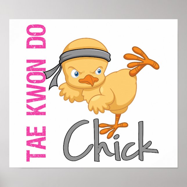 Tae Kwon Do Chick Poster (Front)