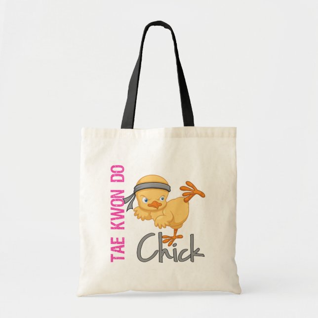 Tae Kwon Do Chick Tote Bag (Front)