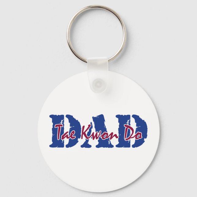 Tae Kwon Do Dad Key Ring (Front)